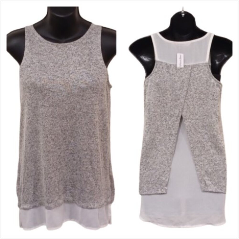 La Vie en Rose Split Back Lounge Tank NEW- Sz. XS